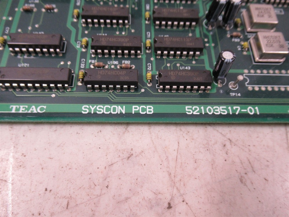 TEAC Syscon PCB 52103517-01 Circuit Board Module for TASCAM DA-88 DAT Player