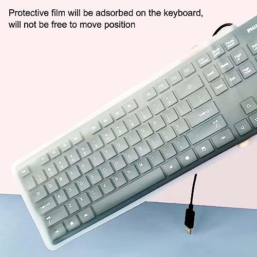 Universal Clear Desktop Computer Keyboard Protection Skin Protector Type B