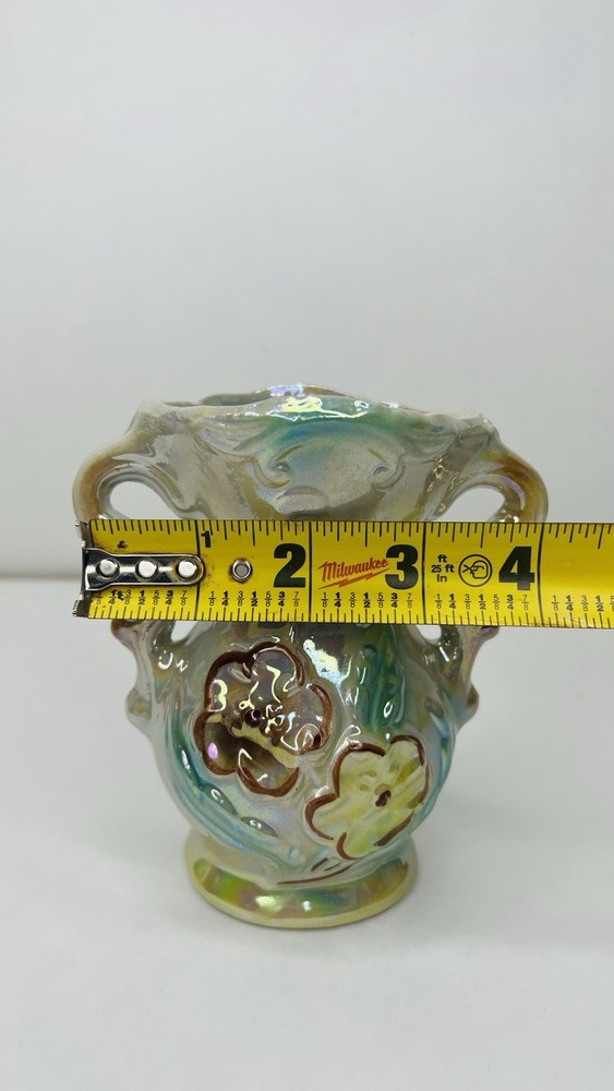 Vintage Brazilian Lusterware Vase