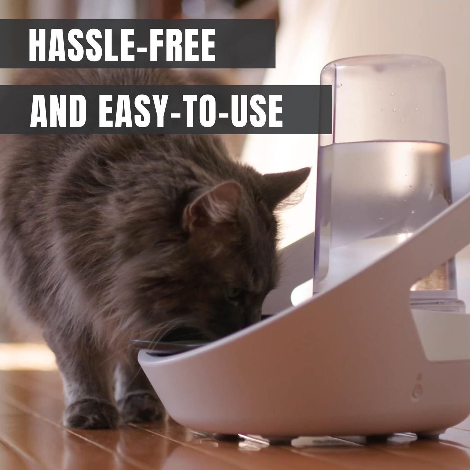 Sure Petcare Felaqua Connect Smart Cat Water Bowl - Tracks Drinking, Safe