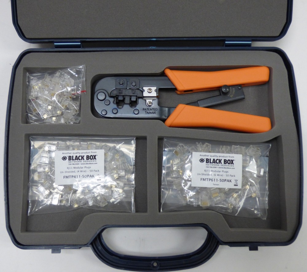 Black Box RJ11 Modular Plug Termination Kit (FTM600-R2)