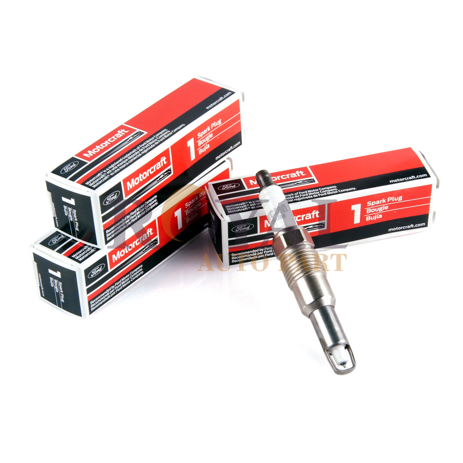 8x Ignition Coils & 8x Motorcraft Spark Plugs SP515/SP546 For Ford Lincoln