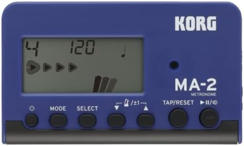 MA-2 Multi-Function Digital Metronome with Timer & Sound Modes - Compact Design