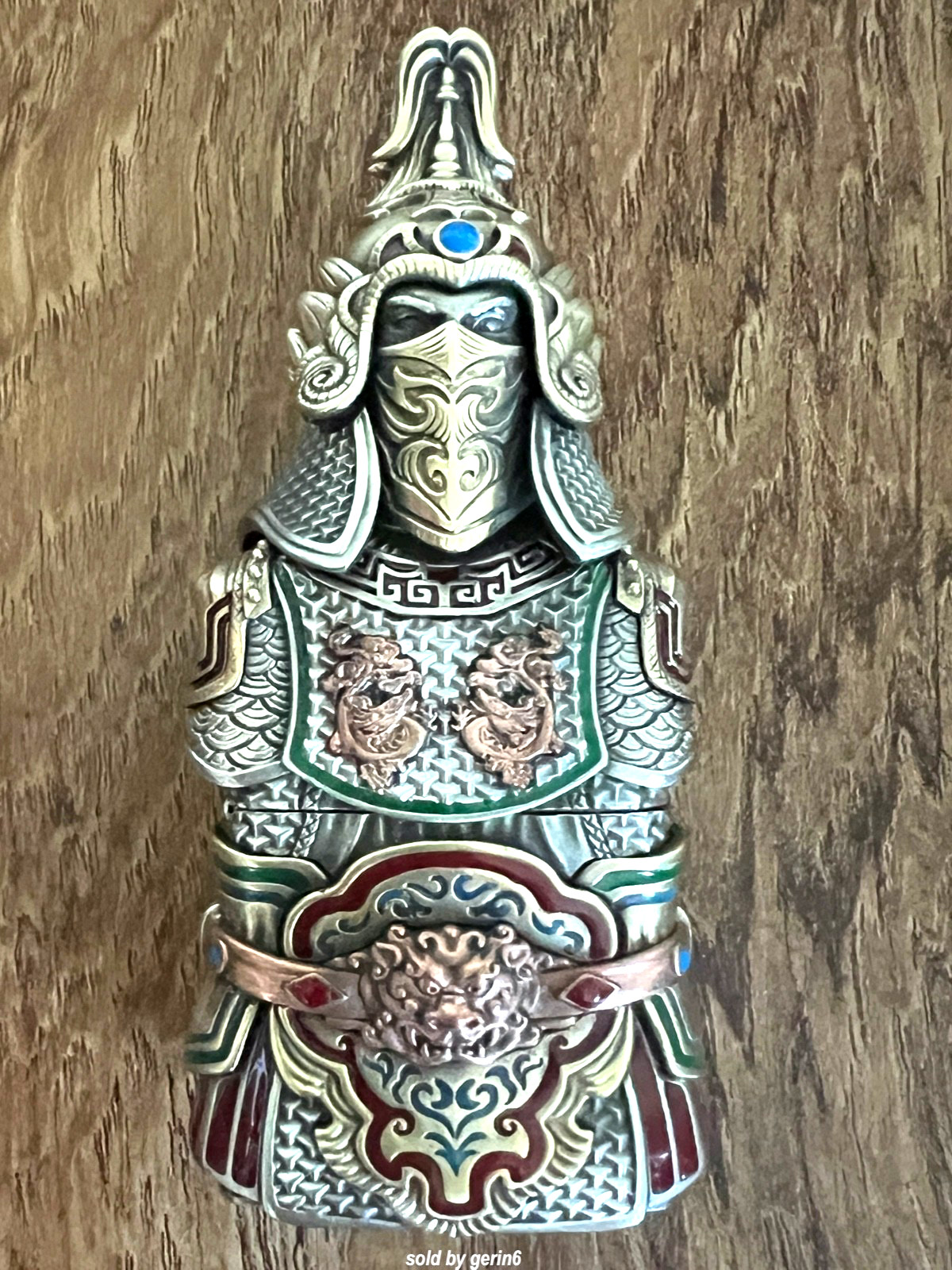 Zippo Collectable Samurai Warrior Limited Edition Table Lighter Set, New In Box