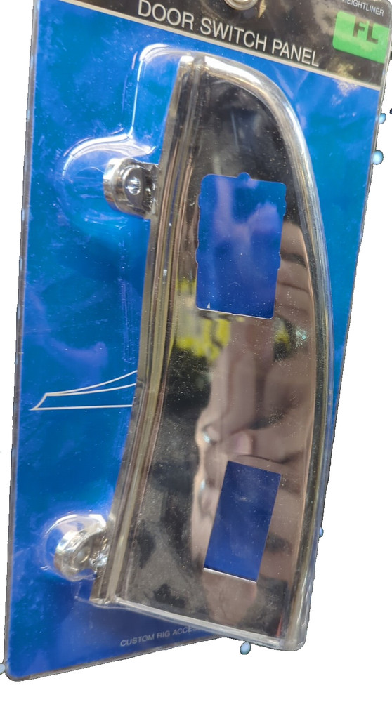41975 UPI CHROME WINDOW SWITCH PANEL W/ POWER WINDOW/MIRRORS FREIGHTLINER D/S