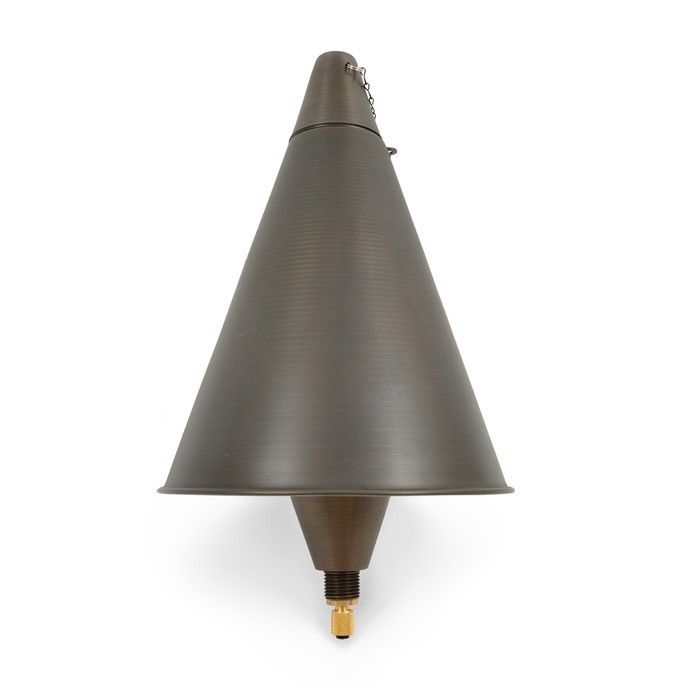 Coastal Source TKHEADVB LED Tiki Torch Head (Vintage Brass)