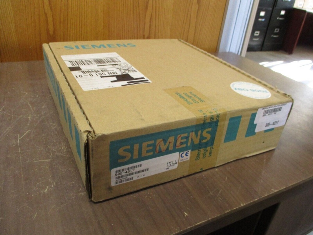 Siemens Isolated / Interrupt Input Module 505-4317 24VDC New Surplus