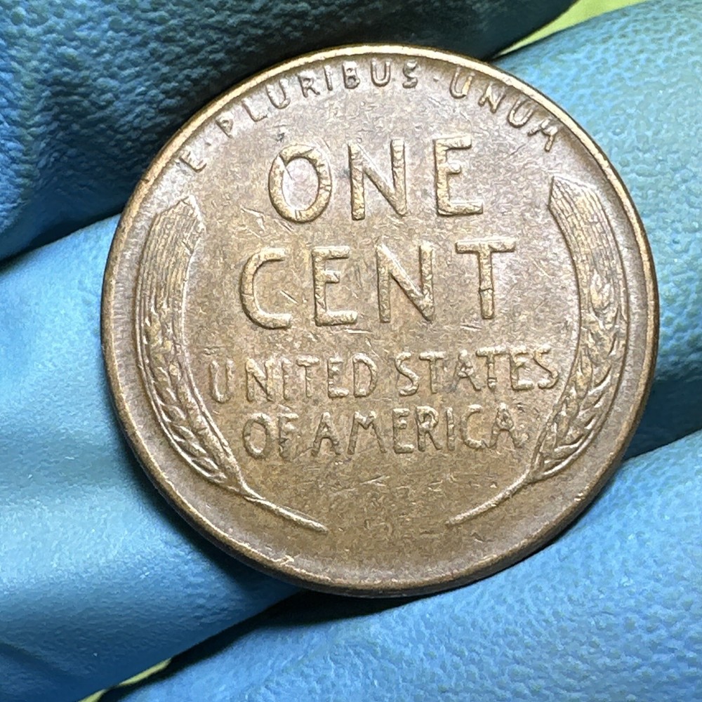 1956 D Lincoln Cent- Obverse Machine Doubling- Error!