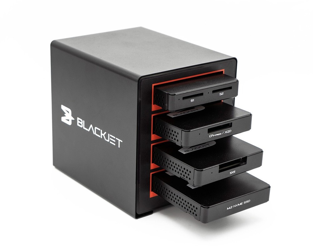 BLACKJET TX-4DS 4-Bay Thunderbolt 3 Docking System (OPEN BOX)