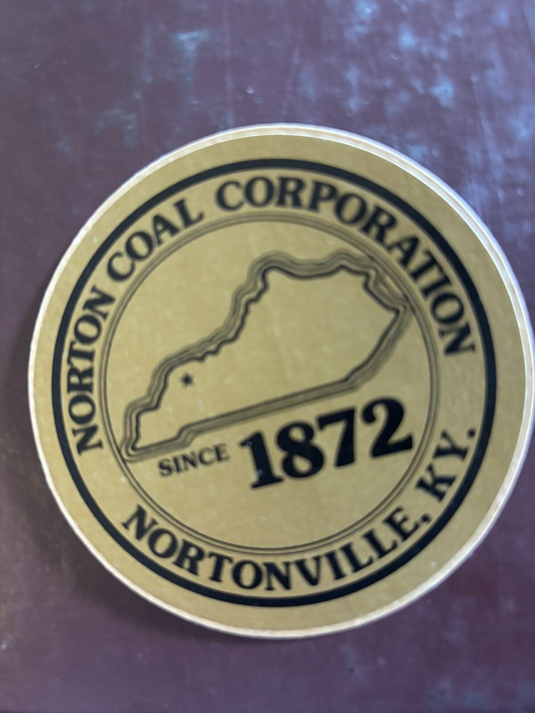 NICE COAL MINING STICKER Older Coal Company