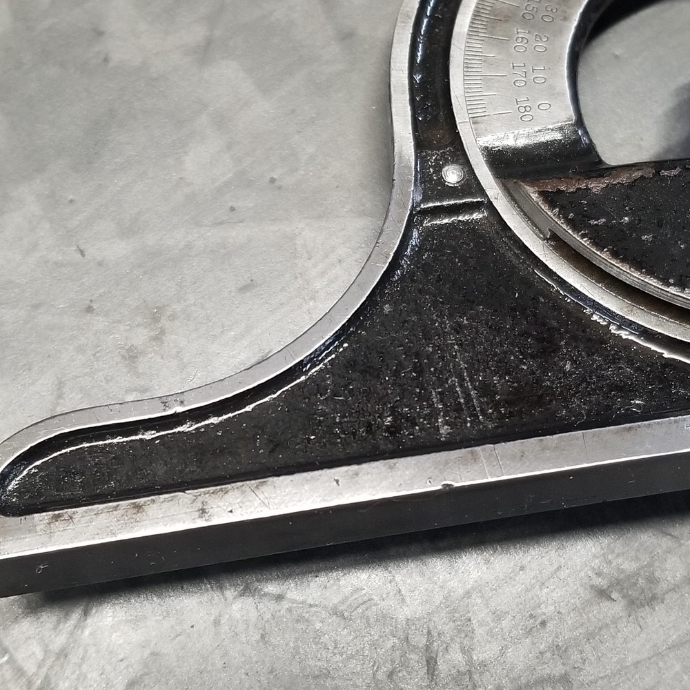 VINTAGE STARRETT NO. 492 PROTRACTOR