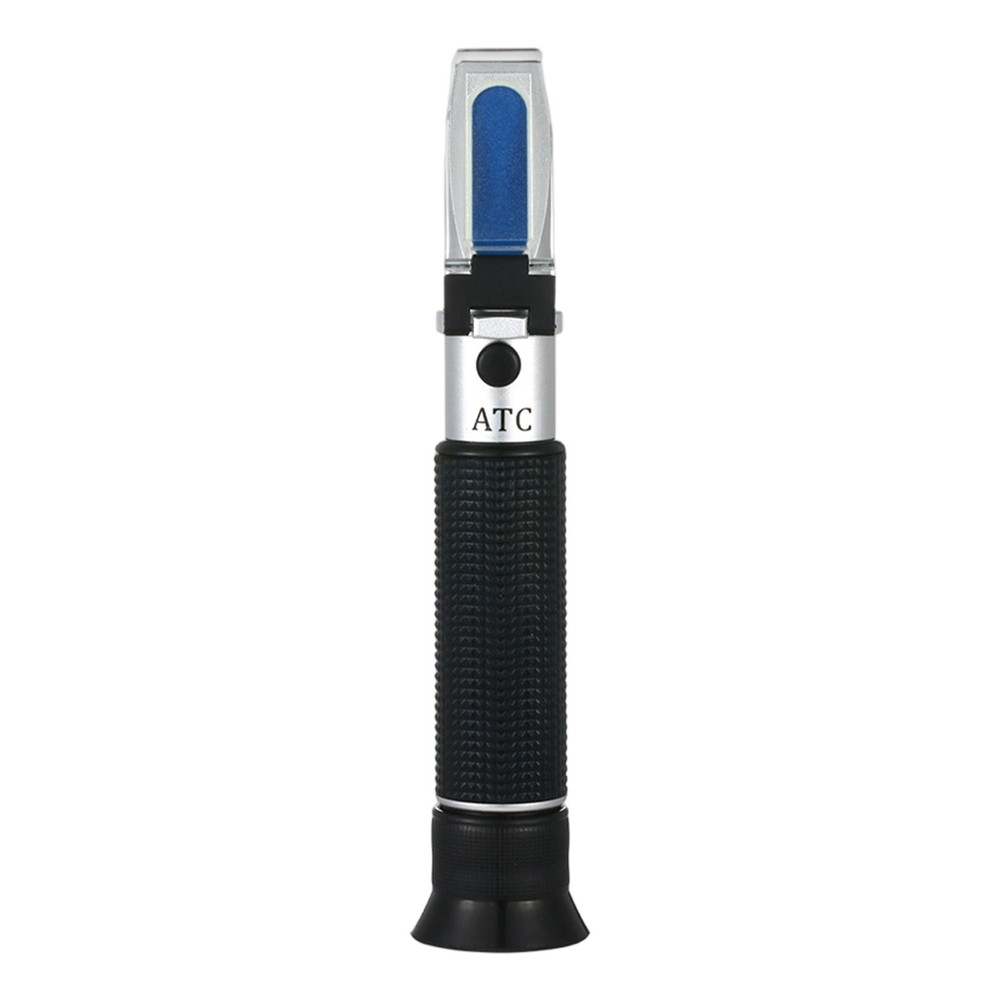 Handheld Alcohol Refractometer Tester 0-80% Portable Refractometer ± 1% Accuracy
