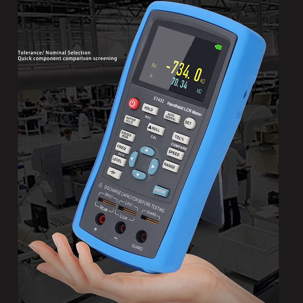 2.8 Inch Handheld Meter ET432 Digital Multimeter For Electronic Testing