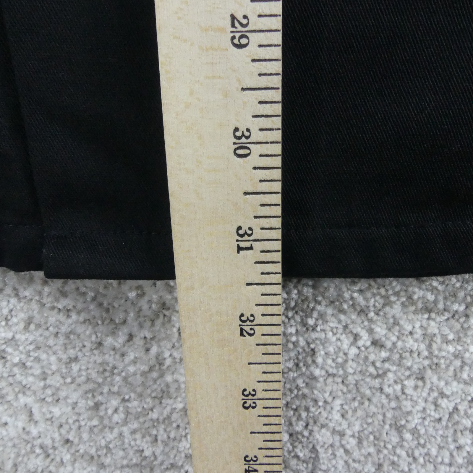 Uncommon Theads Chef Coat Unisex Large Black Short Sleeve 0415