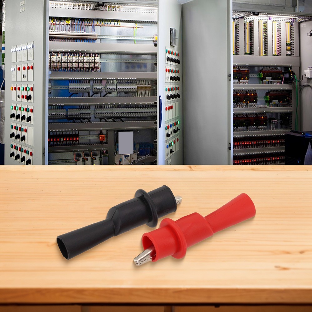 Multimeter Probe Clips Insulation PVC for Various For Electrical Tests