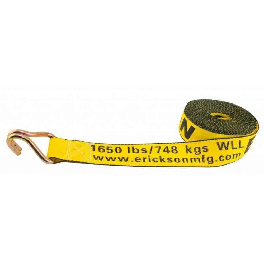 Erickson Manufacturing - 2" X 27 Ft Flatbed Winch Strap (E-53100)