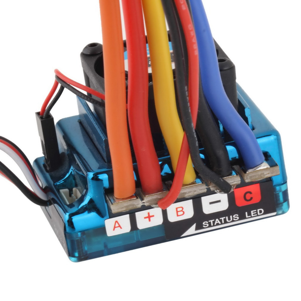 120A Sensored Brushless ESC Speed Controller for RC Car Crawler