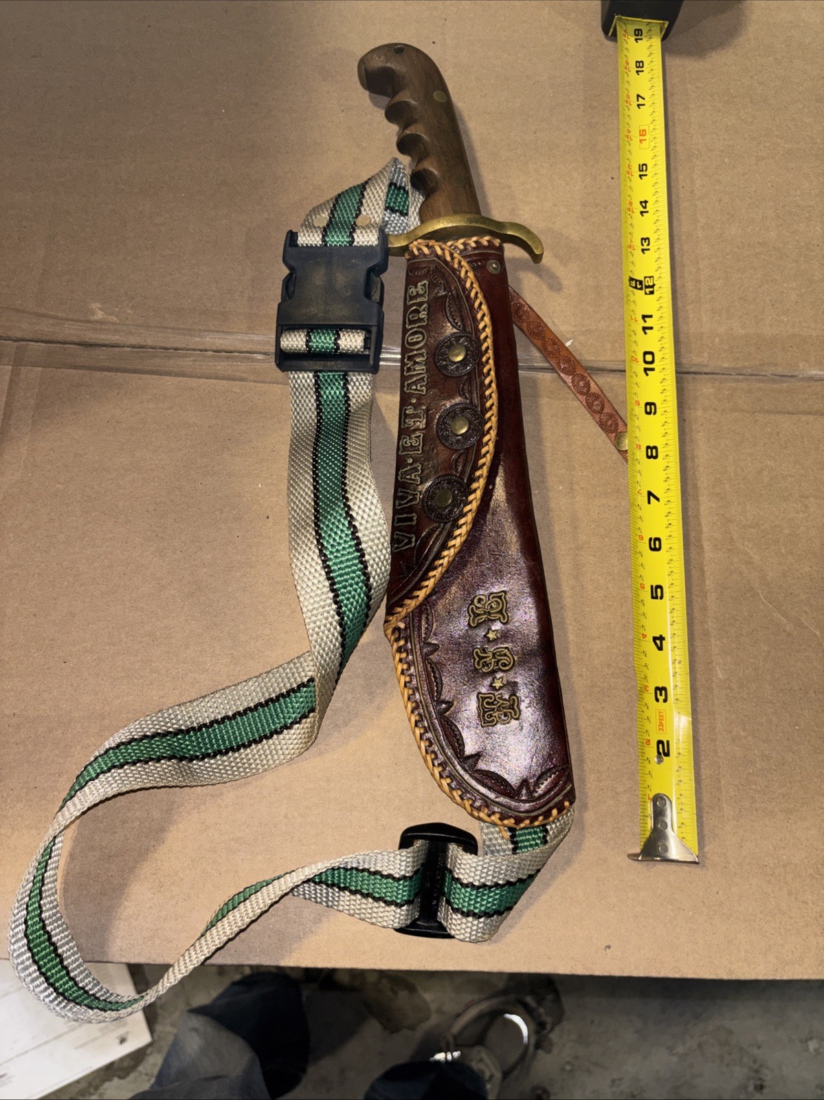 OLD Pre WWI US Army Hospital Corps Springfield Armory Bolo Knife 1909