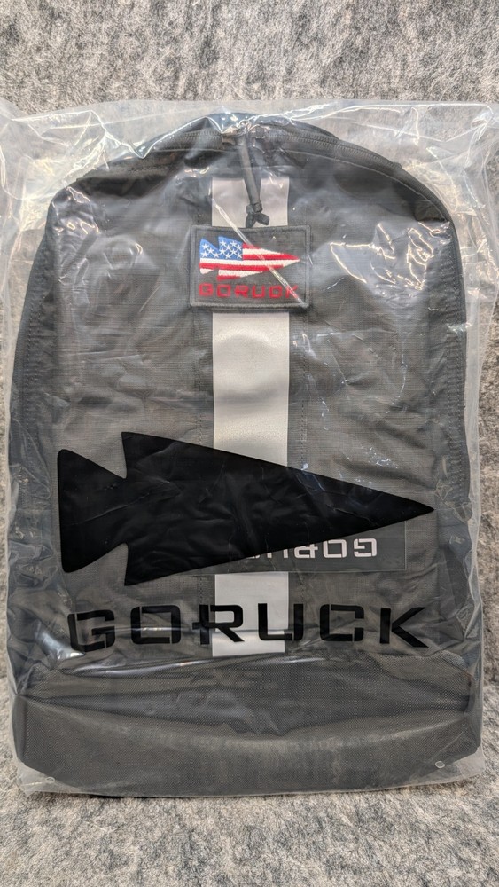 GORUCK Basic Rucker 17L Backpack, Black, Durable Rucksack & MOLLE Daypack🔥New🔥