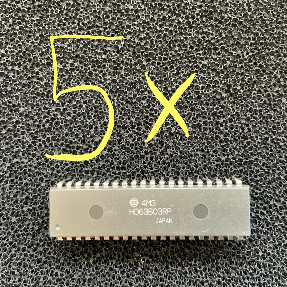 HITACHI HD63B03RP 40-PIN PROCESSOR Ic-8-bit CMOS Cpu-2mhz