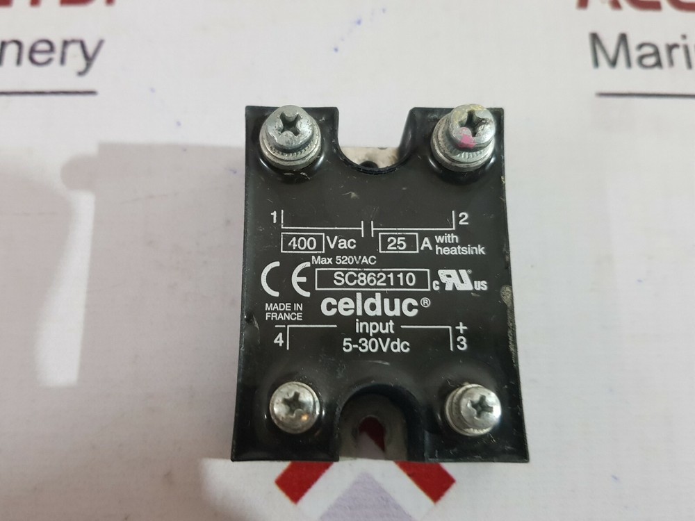 Celduc SC862110 Solid State Relay 400Vac