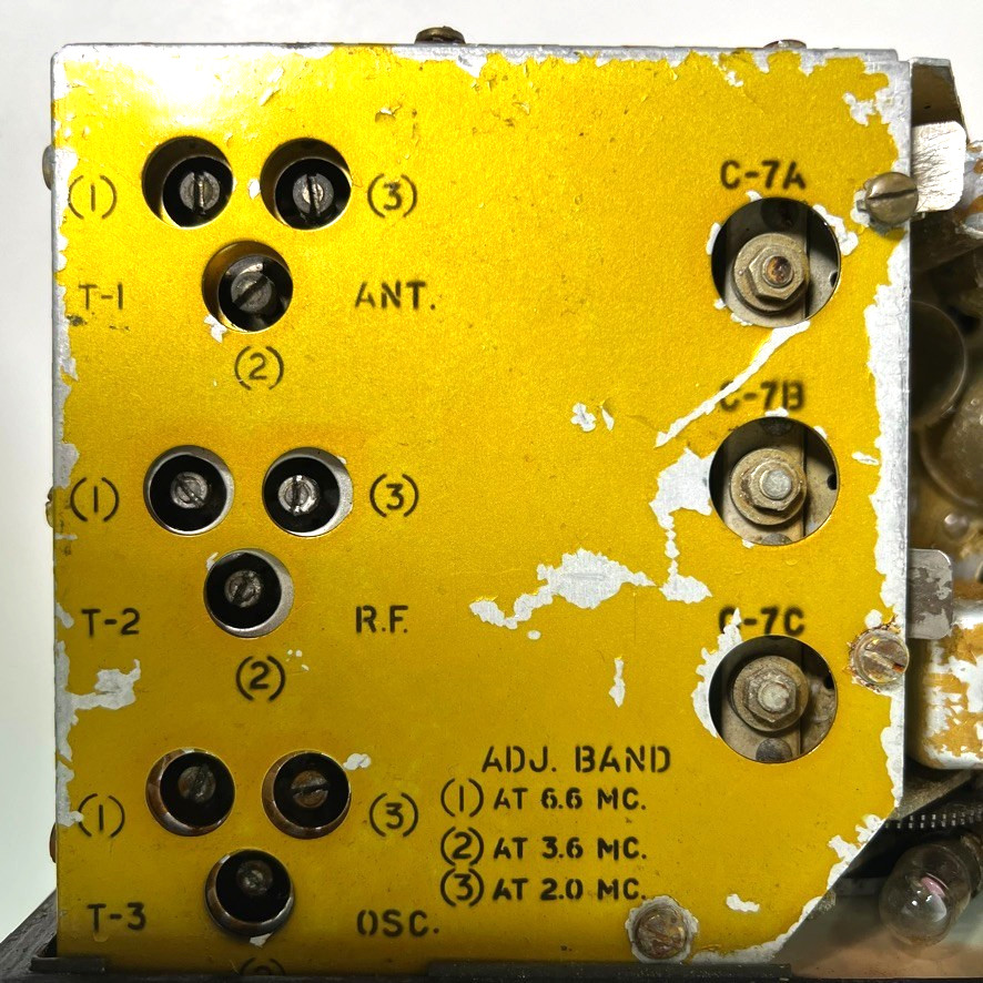 U.S. Army Signal Corps Radio Receiver Part Of RT-77A/GRC-9