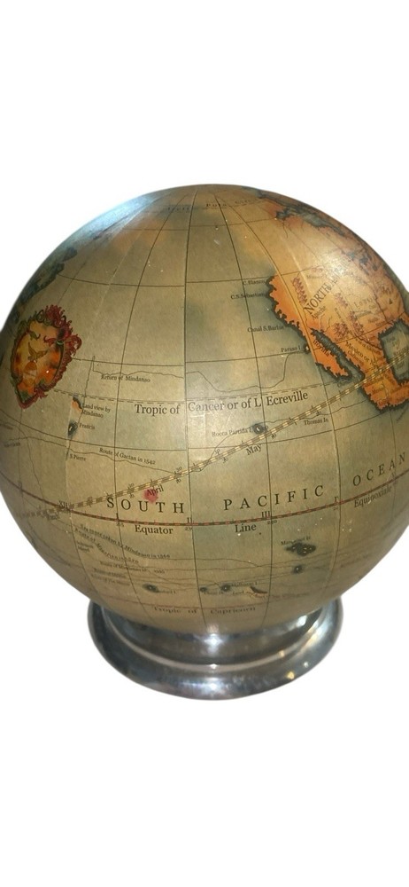 Vintage Eagle World Globe