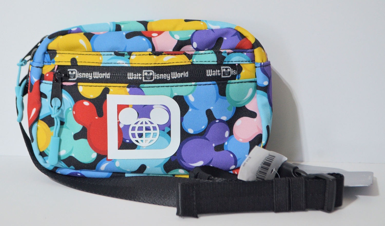 Disney Parks Mickey Mouse Balloon Fanny Pack Waist Bag NEW