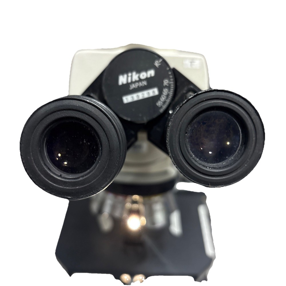 Nikon Optiphot Microscope M Plan 100 60 5 10 20 objective lenses