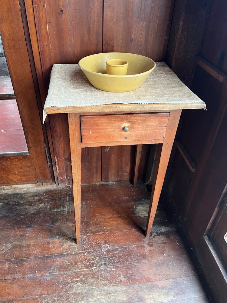 Antique Country Hepplewhite Work Table c.1790