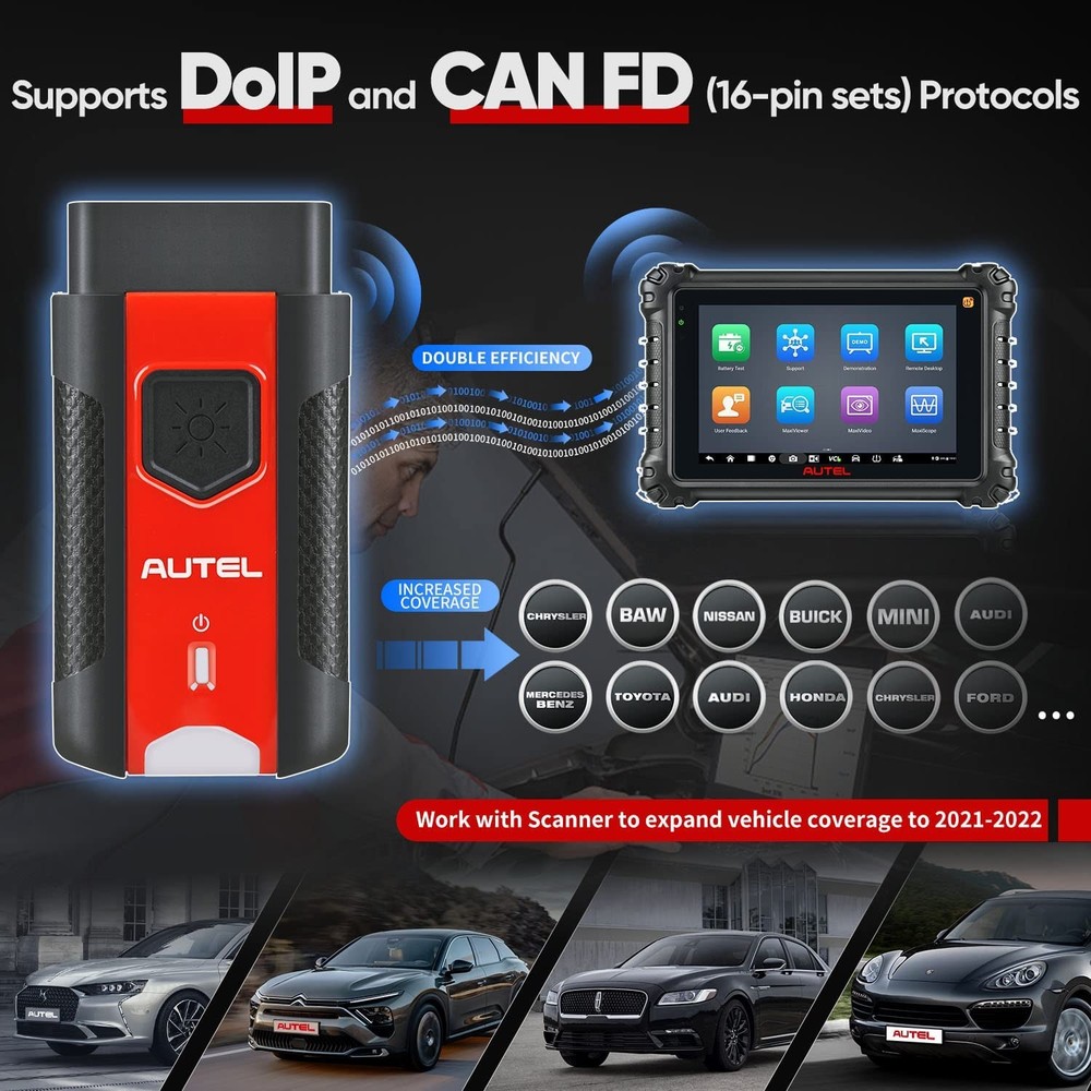 Autel MaxiVCI VCI V200 Bluetooth Diagnostic Interface Work With ITS600 MS906 PRO