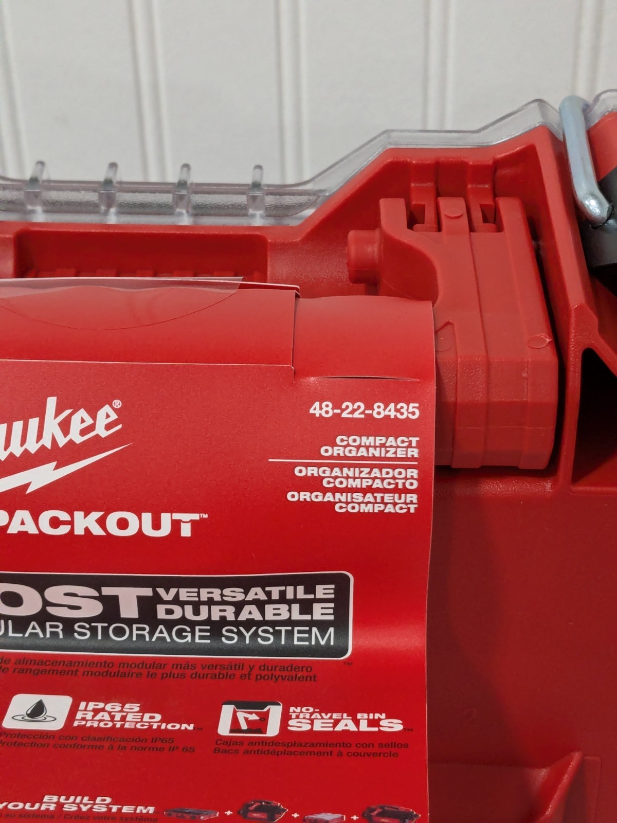 Milwaukee PACKOUT 5 Compartments Small Parts Organizer Heavy Duty 48-22-8435