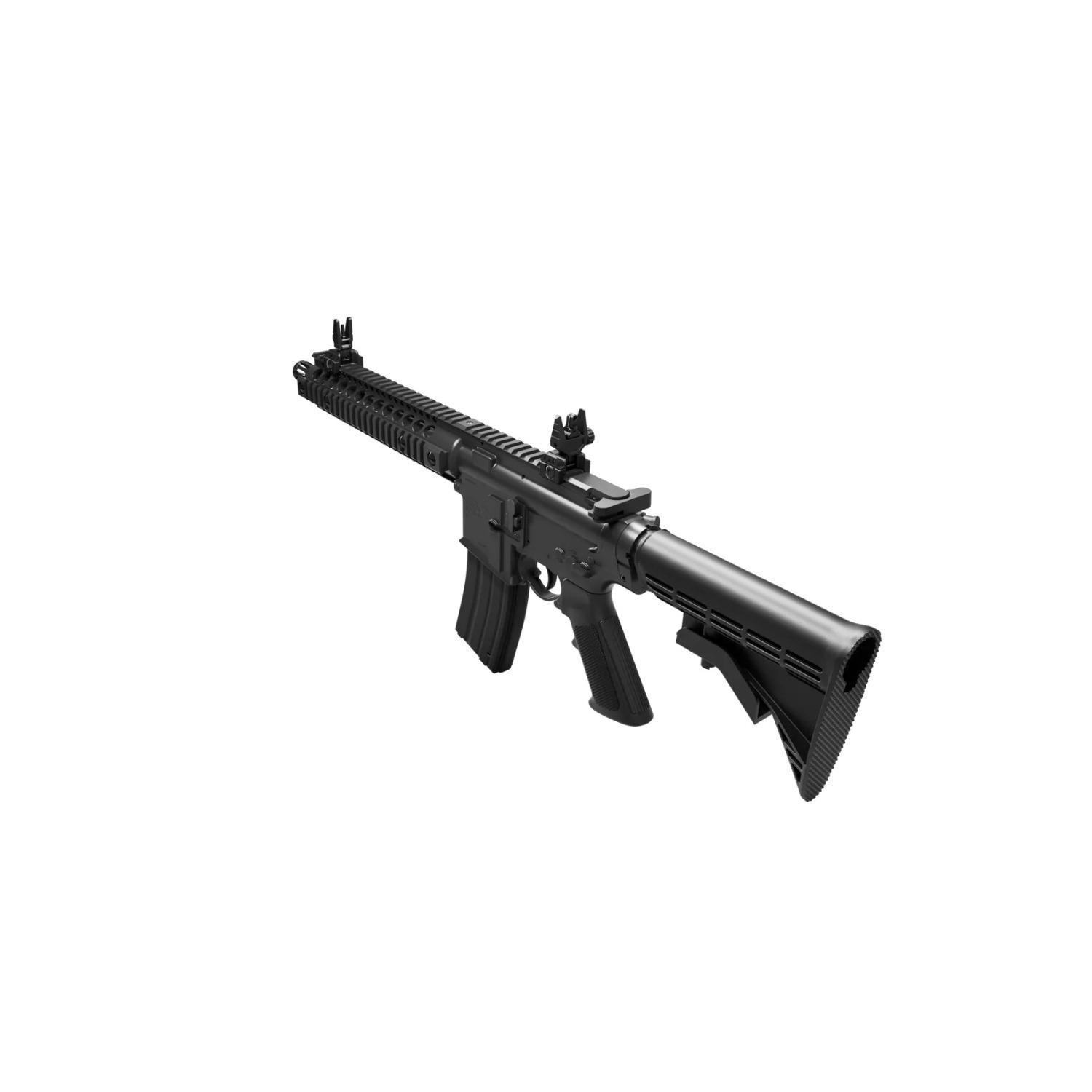 Crosman Full Auto R1 BB Air Rifle CO2 Powered Full and Semi Auto 430 FPS (Black)