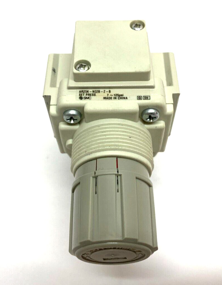 SMC AR25K-N02B-Z-B Modular Regulator w/ Backflow Function 1/4" NPT 7~125psi