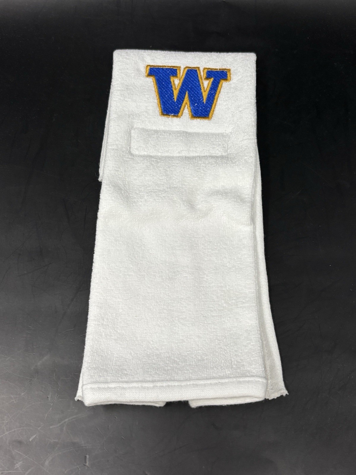 White Football 100% Premium Cotton QB Game Towel New