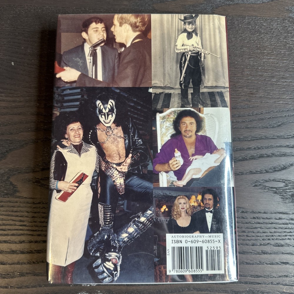 Kiss and make up, Gene Simmons, 2001 HC book, Kiss Gene Simmons Signed