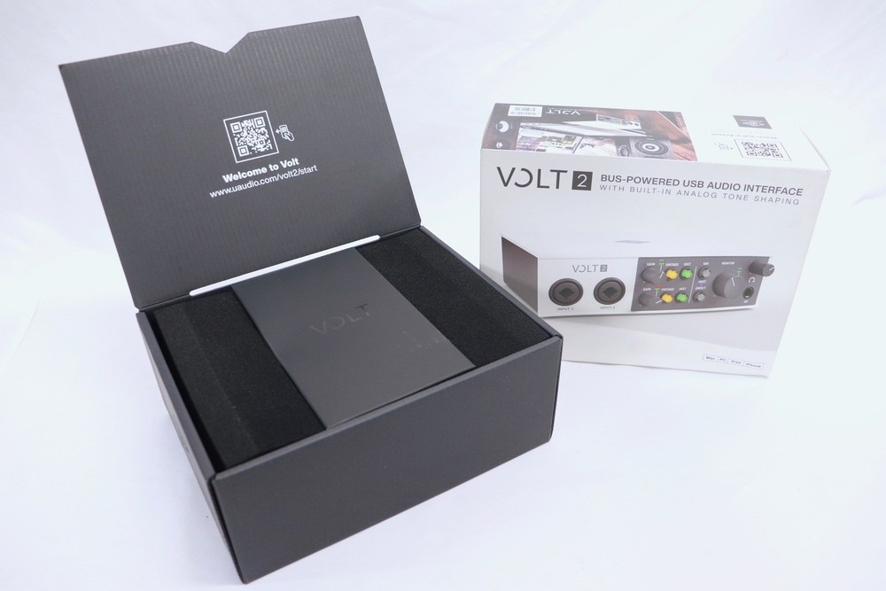 UNIVERSAL AUDIO Volt 2 USB Audio Interface Open Box Complete Tested
