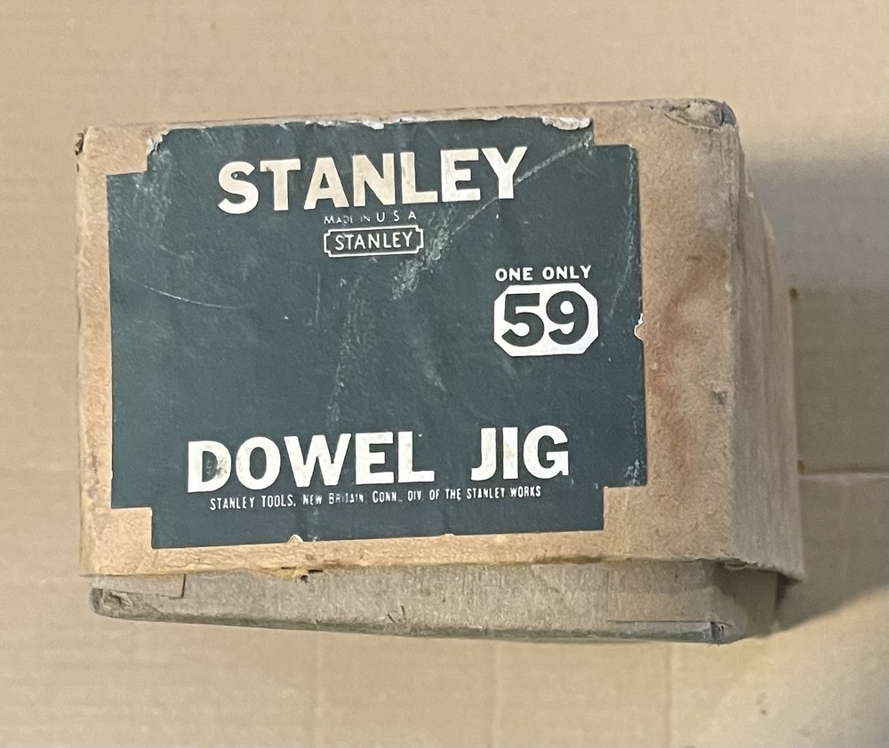STANLEY DOWEL JIG 59, USED.