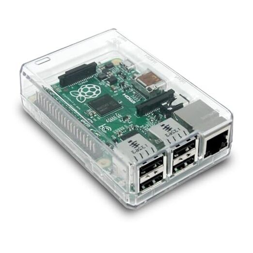 Premium Transparent Closed Case for Raspberry Pi 2 Model B Good for Xbmc Users