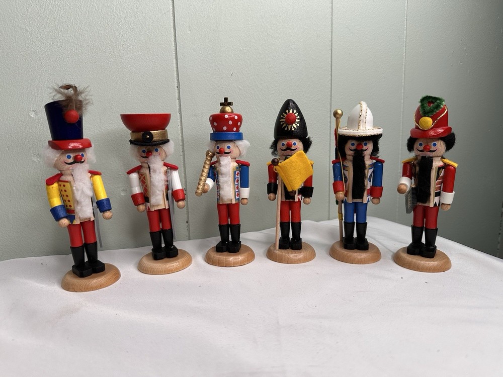 Steinbach Nutcracker Christmas Decor 5" Germany Lot 6