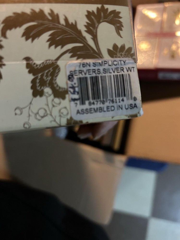 Beverly Clark Collection Silver Plated Wedding Knife Cake Server EUC