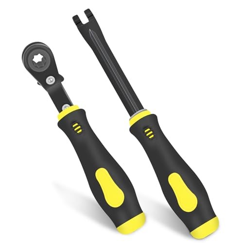 2 PCS Slack Adjuster Tools - Brake Adjustment for Semi, Fork End Release