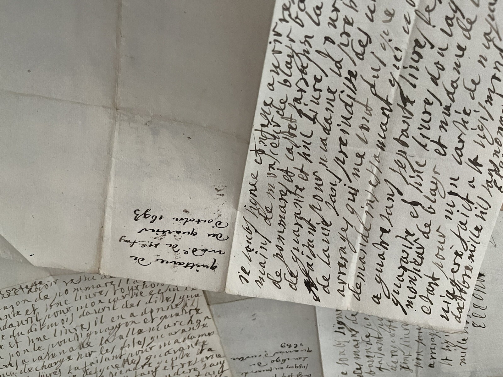 1600s OLD LETTER Baroque Era 17th Century Watermarked Correspondence Document