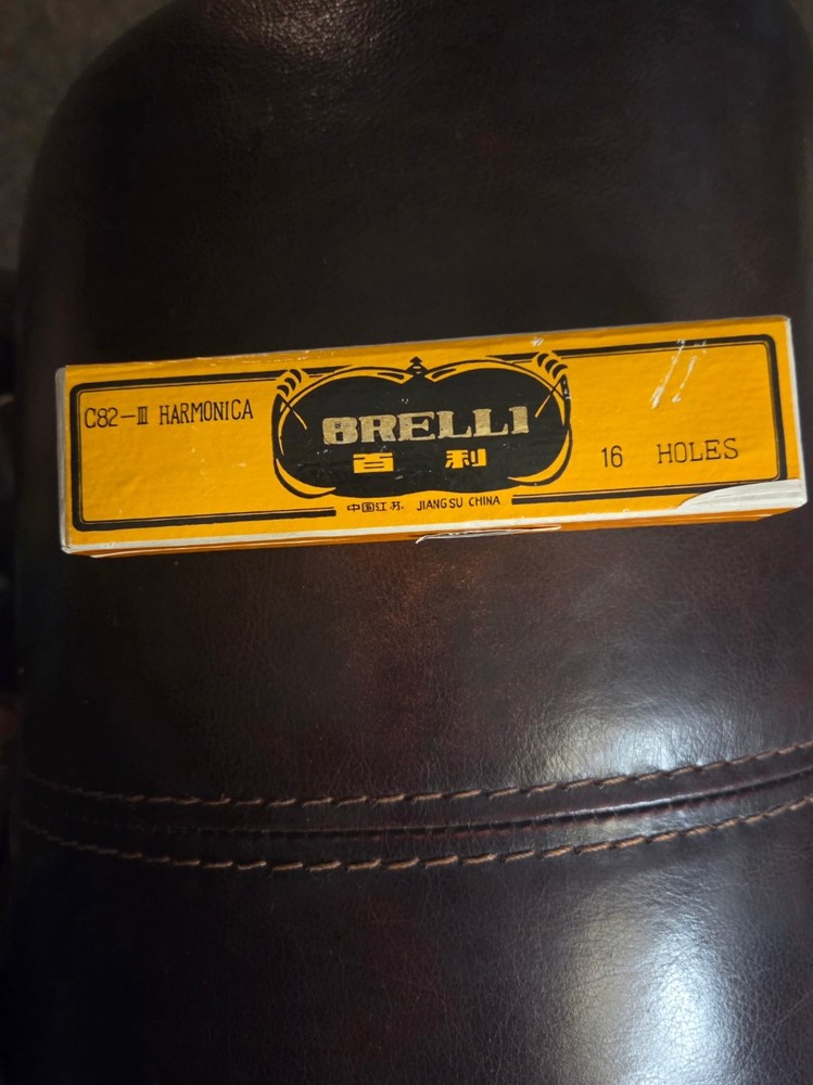 Vintage C82 III Brelli 16 hole Harmonica
