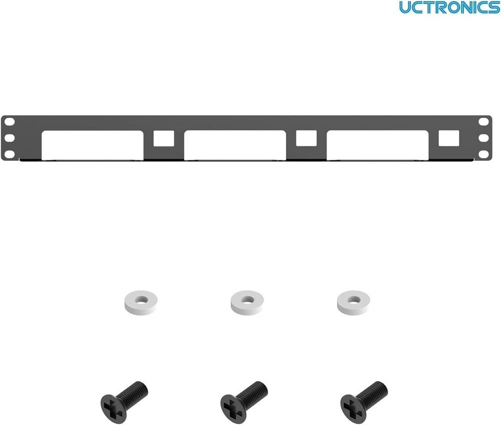 Compact 1U Rackmount for Intel NUC Models – Easy Installation & Organization