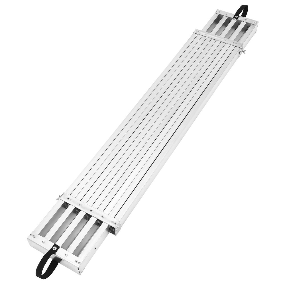 6-9/8-13/9-15ft Telescoping Work Plank Adjustable Work Platform Scaffold Ladder
