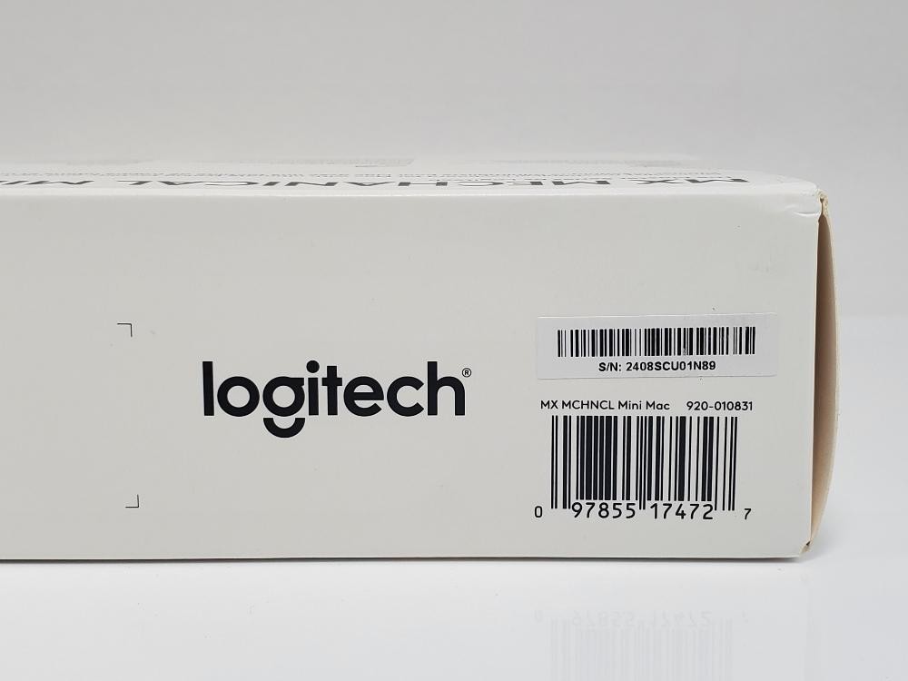 Logitech MX Mechanical Mini for Mac Wireless Backlit Keyboard Space Grey