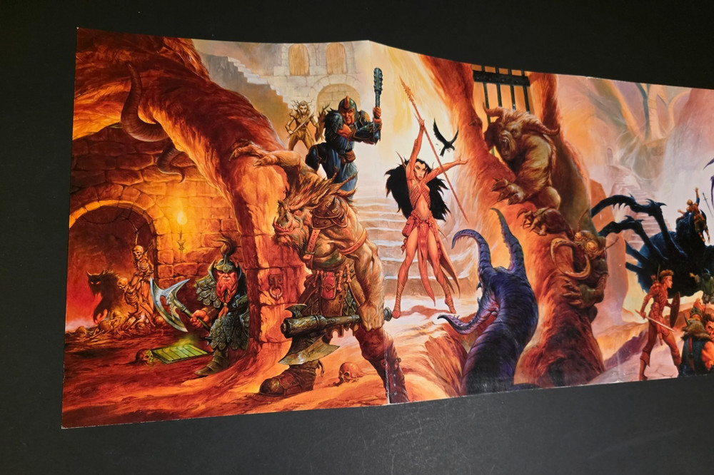 Dungeons & Dragons 3rd Edition Dungeon Master Screen & Combat Planner ☆ D&D ☆