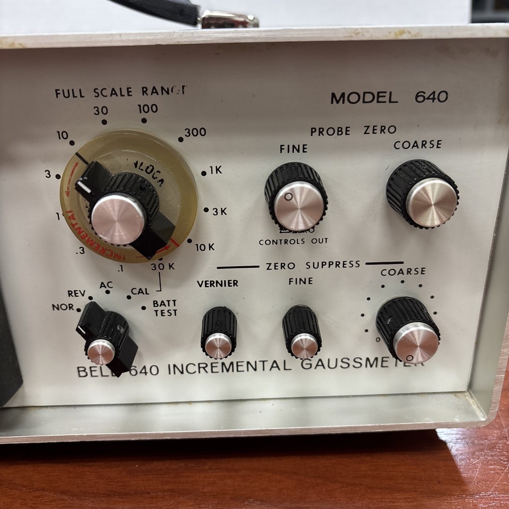 BELL 640 Incremental Gaussmeter
