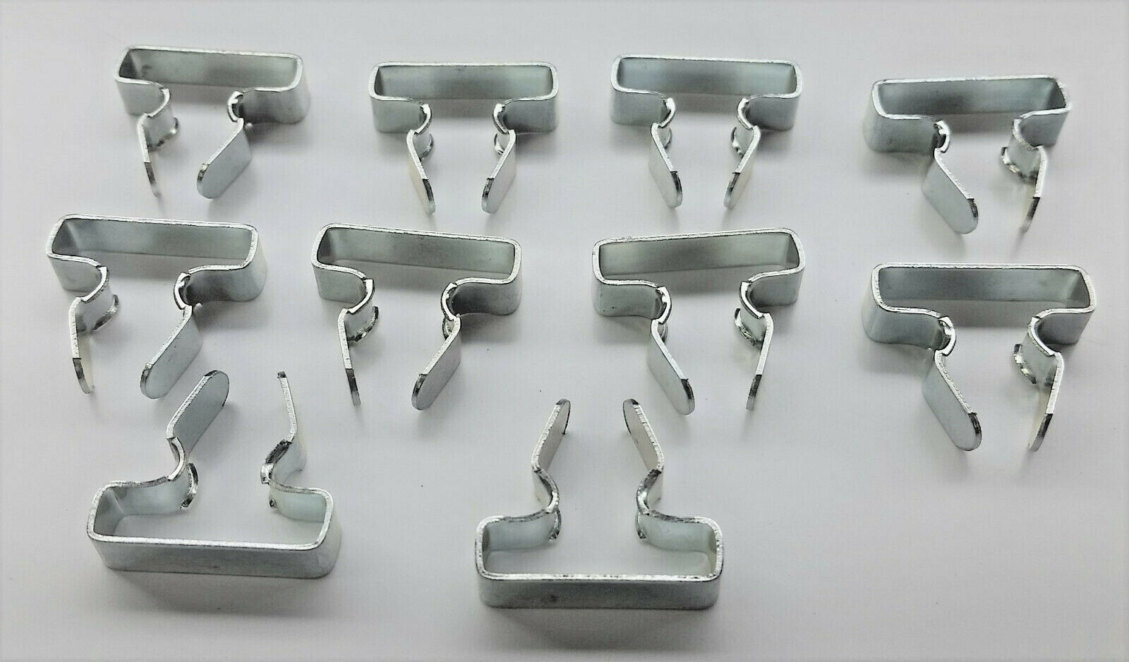 10 pk of 1/4 turn Metal Retainer Clip Fastener for Ballast Cover/Reflector